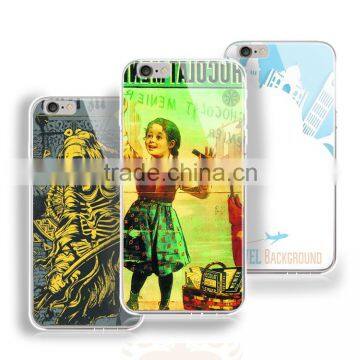 best selling customized TPU smartphone case for iphone 6 back