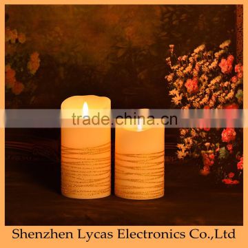 Loft Living Flameless LED Pillar Candles with Timer