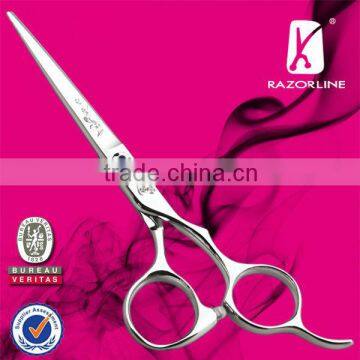 SK101S Flower Whisper Hair Scissor with mirror polish body