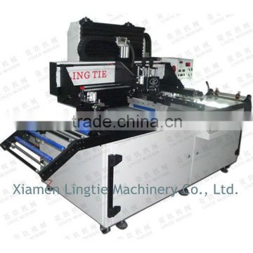 Automatic roll to roll screen printing machine for prototype tactile embossed membrane switch