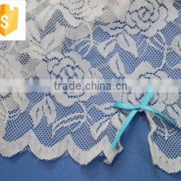 Ladies Hot White Flower Lace Wave Side Garment Panty photo-5