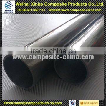 High Pressure And Low-Inertia Idler Roller Pole For Industrial, Carbon Roller Pipe / Pole