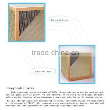 100% Recyclable protective and cushioning honeycomb paper material for laptop packaging