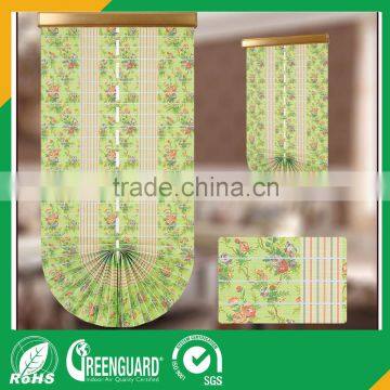 polyester fabric rainbow roman blinds and office curtain and blinds