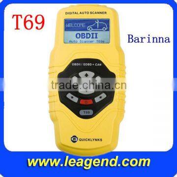 Multi-function CAN OBD2/EOBD digital auto scanner/gauge with English ,Frech ,Spanish ,Dutch ,German language,data print out