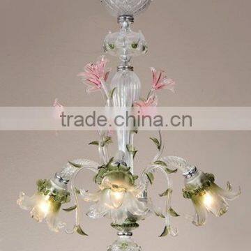 Murano glass chandelier