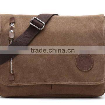 Mens canvas messenger bag, shoulder messenger bag