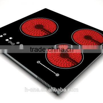 2015 Hot sale ceramic cooker with triple burner