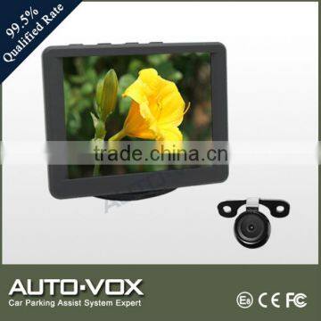 3.5 inch car monitor system with reverse camera