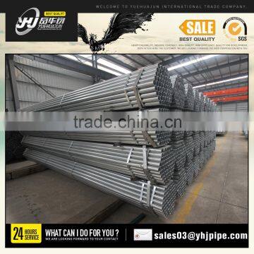 Q235B pre galvanized steel pipe