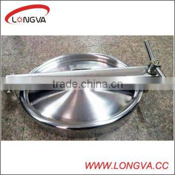 sanitary grade stainless steel manway covers