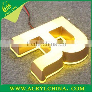 2015 Laser engraving acrylic led sign, custom acrylic led edge lit sign, acrylic alphabet letter sign with led light