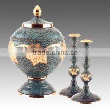 Cremation urn with Candle holders