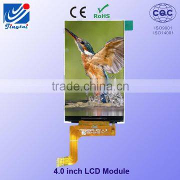 TFT lcd screen manufacturer 4.0 inch transparent projector lcd panel