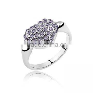 Korean fashion jewelry Crystal finger Ring