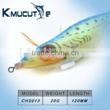 Chentilly Big 3D eyes Luminous body squid jigs luminous tail squid jig Japanese squid jigs