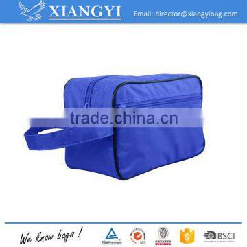 Durable nylon portable travel toiletry bag