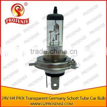 Factory offer 24v H4 P43t Germany Schott Glass Truck Bulb