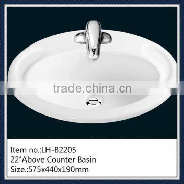 Ceramic top kicthen sink counter basin