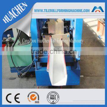 Metal Sheet Rain Gutter Roll Forming Machine photo-3