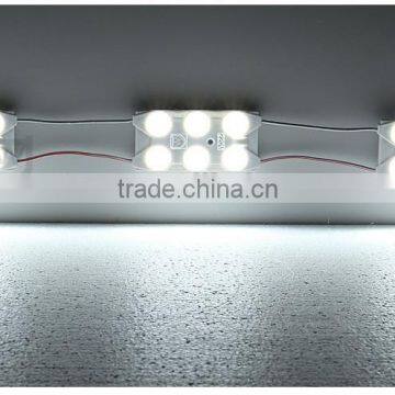 Super Brightness Led Injection Module With Outdoor Waterproof LED 6 Chips SMD 2835 Led Module AC220V for Light Box