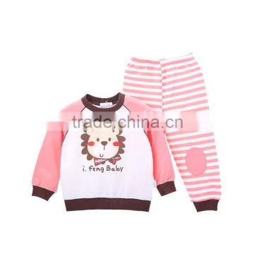 Baby girl's comfortable printed tshirt and panty set