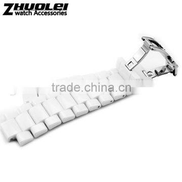 22*11|19*9mm High Quality Ceramic Watch Bracelet for Men's and Women's With Stainless Steel Buckle Wholesale 3PCS photo-5