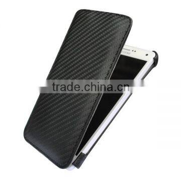 Mobile phone flip cover leather case for samsung galaxy note 4