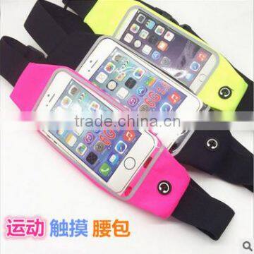 Waterproof Colorful Multifunctional Touch Cycling Sport Waist Bag for Running Cycling All Outdoor photo-1