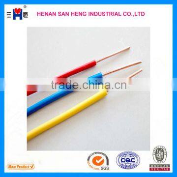 High quality most popular pvc flexible wire and cables BV