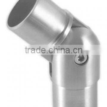 Stainless steel tube connector, stainless steel railing systems