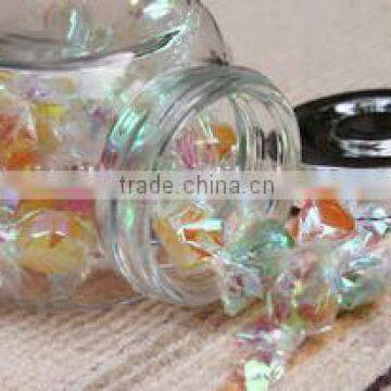 High quality mini glass candy jar