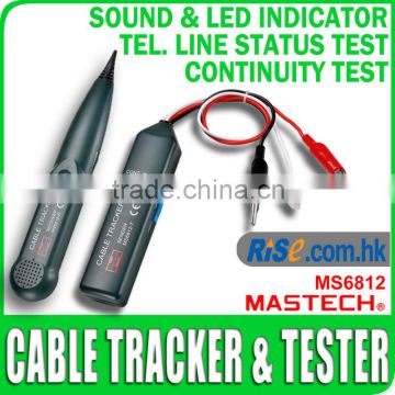 Electric Wire Line Finder Tracker MS6812 Mastech Network Telephone Cable Tester