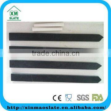 factory direct 20*2cm slate garden plant marker slate stone plant label with chalk