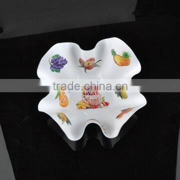 Round Plastic Fast Food Basket