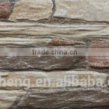 New arrival! 150x500mm exterior wall tiles, stone design 3d ceramic tile