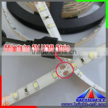 5v Power Warm White Usb Controlled Led Strip Light photo-2