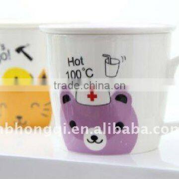 Cartoon Ceramic Mug, Students Mug