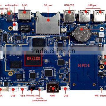 SMDT 2015 Hot Selling Stock Product Motherboard With Bluetooth and Camera for Network Digital Signage Kiosk etc.