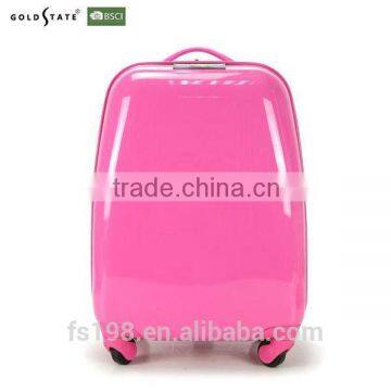 Pink color with printing Kids luggage/trolley/travel bag