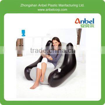Air Chair Flocked Gaming Camping Lounge Inflatable Sofa Seat