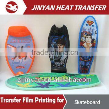 2015 fashion hot sale heat transfer film for skateboards