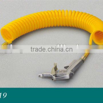 long lifespan PE sprial hose with gun