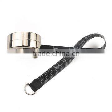 Hand Cranking Handle Metal Case 2Meter Printable Tape Measure Round With You Logo photo-5