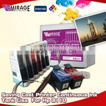 Saving Cost Printer Continuous Ink Tank Ciss For Hp 3110