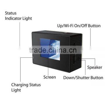 Newest 1.5inch High Speed Recording wifi 1080P 30m waterproof remote control mini dvr sport camera
