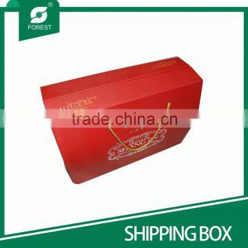 NEW TYPE FOLDED CORRUGATED SHIPPING CARTONS WITH TWISTED HANDLES photo-4