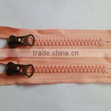 8# resin zipper vislon zipper plastic type zipper close end zipper for cloth zipper custom pvc zipper