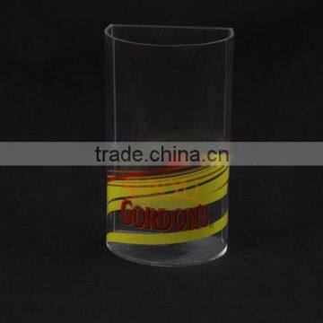 Plexiglass Products Clear Acrylic Wine Box With Logo
