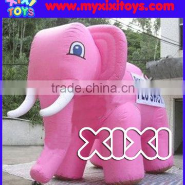 Elephant inflatable cartoon figure model, inflatable elephant replica for advertising